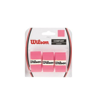 WILSON PRO OVERGRIP PACK 3 PINK -