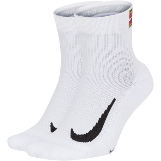Nike Multiplier Ankle 2 Pack Socken - schwarz, weiß