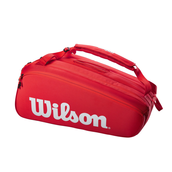 Wilson Super Tour Tasche 15 Schläger Pro Staff - Schwarz, Rot