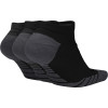 Nike Everyday Max Cushioned x3 Unsichtbare Socken - Schwarz Grau