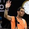 Schläger von Tennis Rafael Nadal